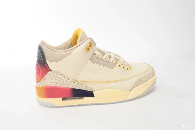 Rep TBK J Air Jordan 3 x Medellin FN0344-901 Sunset Balvin 0804